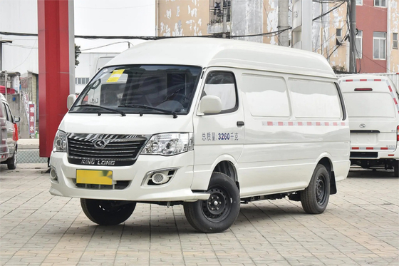 250km ड्राइविंग रेंज के साथ LHD स्टीयरिंग डिलीवरी इलेक्ट्रिक वाहन वैन