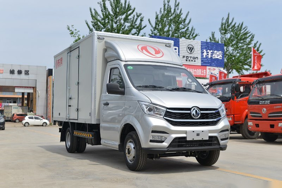 120hp गैसोलीन इंजन कार्गो डिलीवरी ट्रक मिनी कार्गो ट्रक 1-1.5T लदान क्षमता