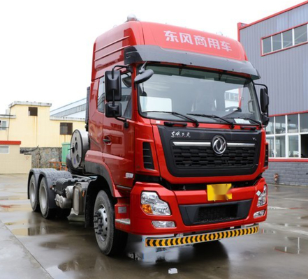 420HP हैवी ड्यूटी सीएनजी ट्रक 6x4 ट्रैक्टर ट्रक Eur.IV उत्सर्जन