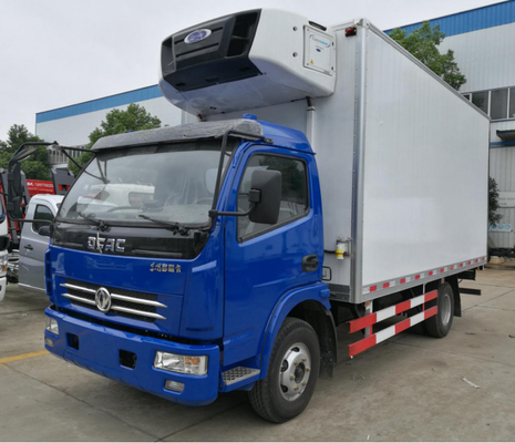मेडिसिन डेलीवरी डीजल फ्रीजर लाइट रेफ्रिजरेटर कार्गो बॉक्स ट्रक 8T लोडिंग क्षमता