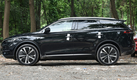 BYD TANG EV730 प्योर इलेक्ट्रिक SUV लॉन्ग ड्राइविंग रेंज EV कारें 7seats होम कारें