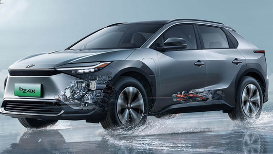 टोयोटा Bz4x इलेक्ट्रिक कारें Suv EV 2023 चीन टोयोटा BZ4X 400KM ड्राइविंग रेंज मॉडल